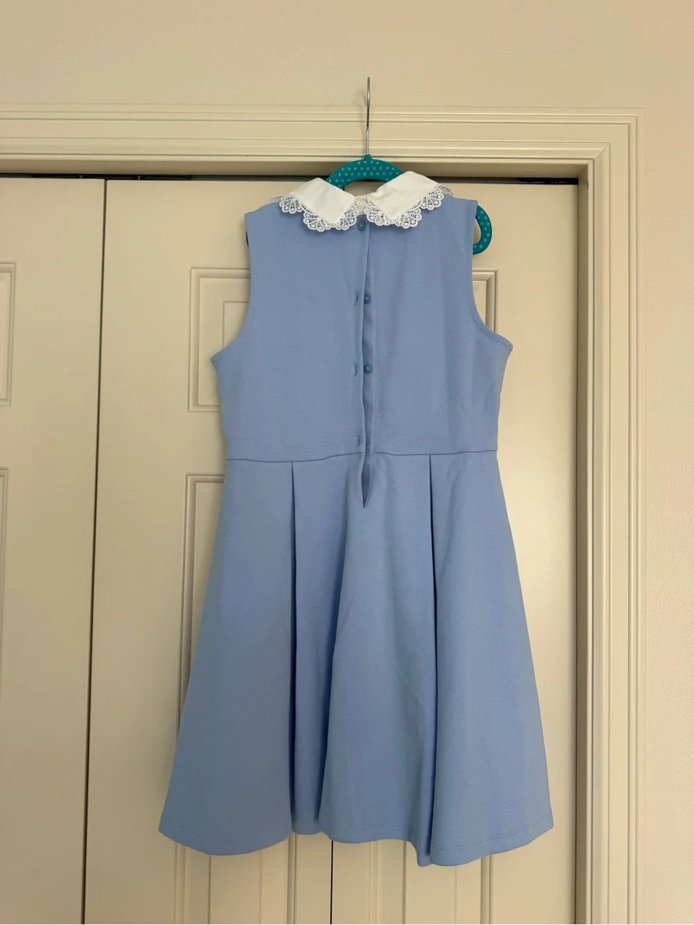 Janie and Jack Blue School Uniform Dress Size 10